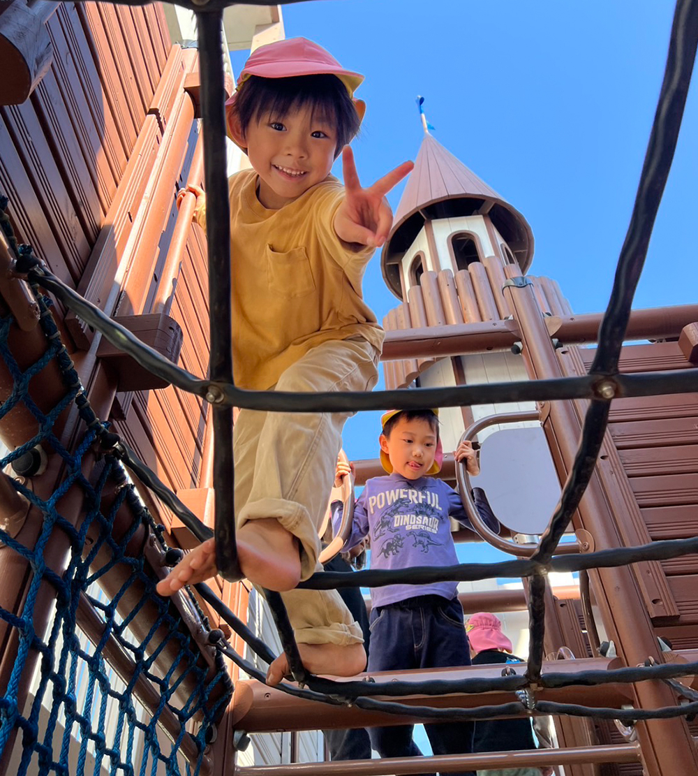 たいよう組、オーロラ組 4・5歳児